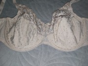 M&S piękny biały stanik biustonosz plus size full cup 90L Nowy