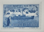 Argentyna 1965 FAUNA Mi 857 pingwin LUZAK !!! czysty ideał 