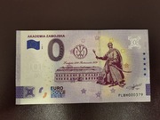 0 euro Akademia Zamojska NISKI NUMER - UNC
