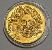 Piękny numizmat Zeus rocznica Olimpiady z 1896