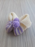 buciki robione ręcznie jako pantofelki