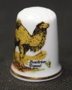 Naparstek Kolekcjonerski Porcelanowy wielbłąd 