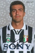Sergio PORRINI oryginalny autograf! JUVENTUS Turyn