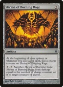 Shrine of Burning Rage karta MTG 