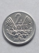 Moneta 2 złote 1960 r., Polska,  PRL, Jagoda