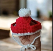 Czapka z pomponem dla psa xs,s