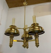 LAMPA VINTAGE TRÓJRAMIENNA  MOSIĄDZ  STAN BDB TRANSPORT CAŁA PL 