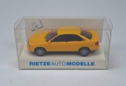 RIETZE AUTO MODELLE - AUDI A4 B5, skala 1:87, oryginalne pudełko (żółte)
