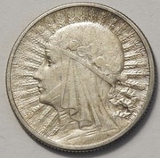 2 złote Głowa Kobiety Polonia 1934 piękna rzadka 250 tys. !