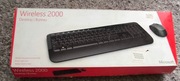 bezprzewodowe Klawiatura + Mysz Microsoft 2000
