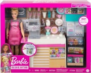 NOWY ZESTAW LALKA BARBIE ZESTAW Z LALKĄ KAWIARENKA