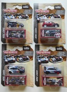 Majorette Wrc Cars VW Polo Ford Fiesta Citroen C3 Hyundai 4 modele, nowe!