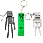 Brelok Minecraft szkielet creeper enderman