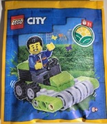 LEGO City pracownik z kosiarką 952303 nowy