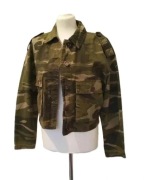 Oversize kurtka moro XS-L Primark – khaki, militarna, wiosenna