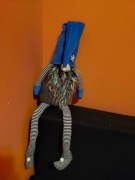 Skrzat Krasnal Rękodzieło Zabawka Ozdoba 