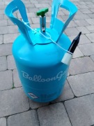 Pusta butla po helu  Balon gaz