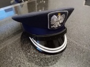 Czapka garnizonowa wyjściowa Służba Więzienna SW r 55 starszy oficer