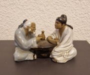 figurka 2 chińczyków szcziwań