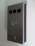 Popielnica na ścianę wisząca popielniczka kosz