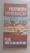 Plan miasta Piotrków Trybunalski 1977 r.