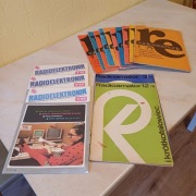 RADIOAMATOR I RADIOELEKTRONIK - MIESIĘCZNIK 16 NUMERÓW LATA 80-TE.