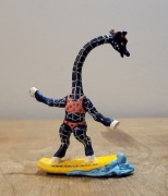 Schleich żyrafka na desce Erika Merck figurka model wycofany limited