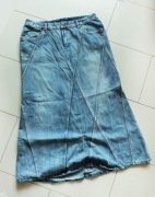 Fajna spódnica dżins maxi vintage r.42/44