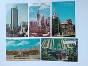 Pocztówka 10 sztuk Filadelfia USA lata 70-te Stany Zjednoczone