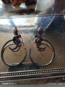 Kolczyki W.Kruk srebro 