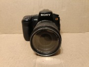 SONY DSLR-A300 z obiektywem SIGMA DC