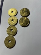 Monety 2 zł z 2003 roku 6 sztuk