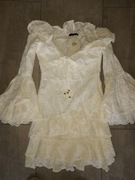 Sukienka boho hiszpanka z falbankami