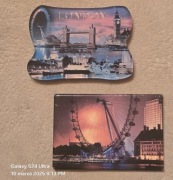 Magnes na lodówkę LONDYN 2szt. ENGLAND.