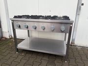 Kuchnia 6-palnikowa gazowa STALGAST G20 36,5kW 979621