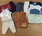 CHŁOPCZYK paka ubranek w rozm 56cm