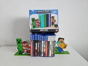 Minecraft stojak podpórka na gry książki filmy