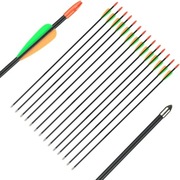 Huntingdoor 12 szt. strzał łuczniczych 28 cali, młodzieżowe strzały