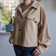 Bluza, beżowe wdzianko oversize Bagatelle rozm 42