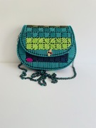 Torebka ze sznurka poliestrowego handmade