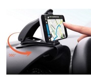 Uniwersalny uchwyt na telefon komórkowy smart klips czarny