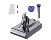 Uniwersalna bateria akumulator do Dyson V6 DC62 DC58 6000mAh filtry
