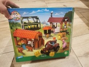 Kids Blocks, Klocki Farma, traktor, szklarnia, domek,zwierzęta 