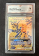 Pikachu&Zekrom GX Promo TAG TEAM SM248 PSA7