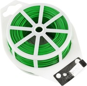 DASHUAIGE Drut do wiązania roślin, Drut powlekany, ogrodniczy 130m z nożem