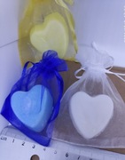 mikołajki, pachnąca zawieszka mydełko, serduszko,