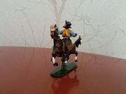 Kowboj konny  figurka żołnierzyk z PRL 