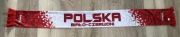 Szalik Polska Biało czerwoni