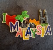 Magnes na lodówkę 3D - Kuala Lumpur, Malezja