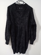 Puszysty sweter z wełną rozmiar uniwersalny